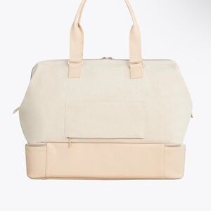 BEIS WEEKENDER Cream and Tan Travel Bag